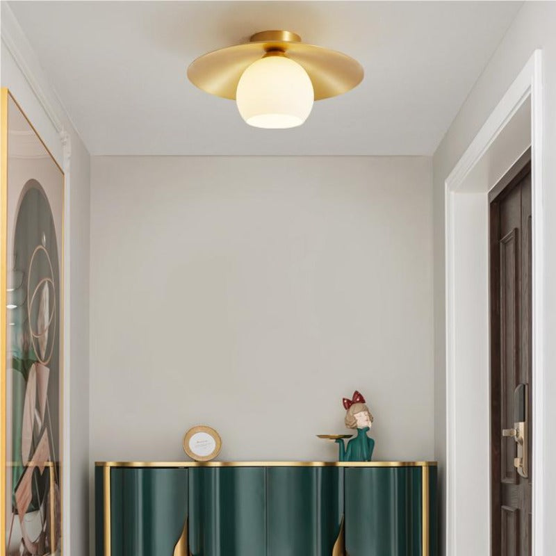 Carins ceiling light in room