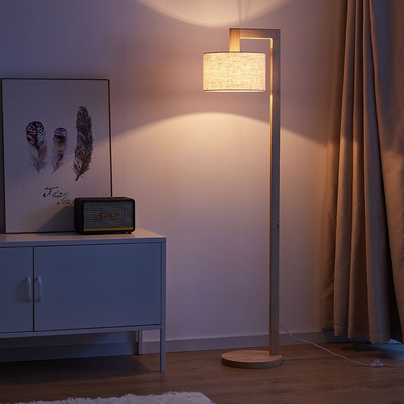 Ozawa right angle arm floor lamp living room