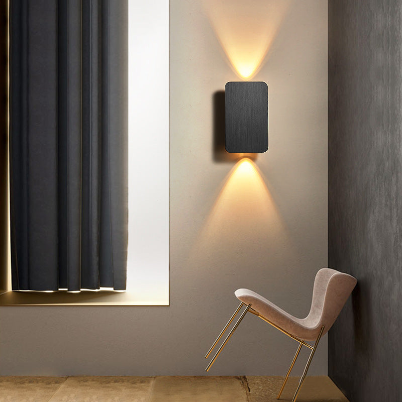 Ozawa Square Indoor Wall Lamp, Metal, 5 Colours
