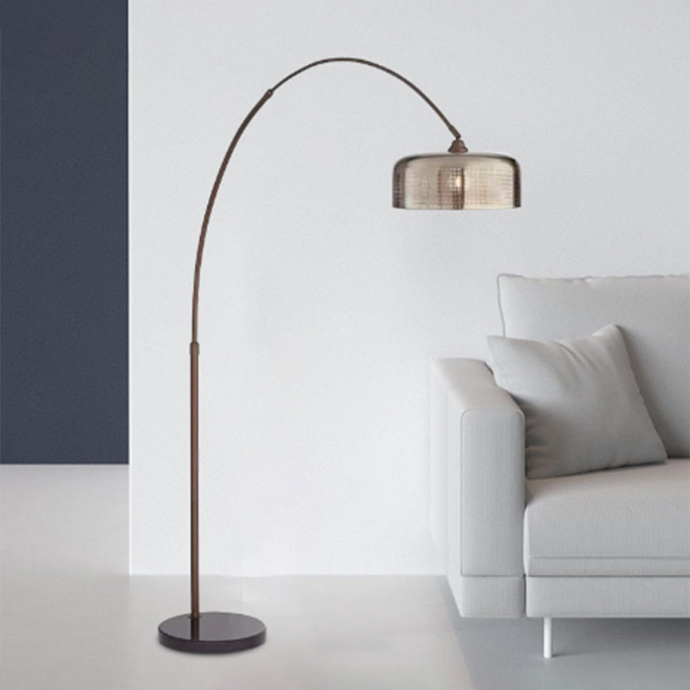 Hailie curved floor lamp detail