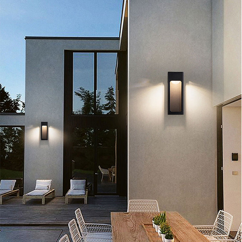 Orr Geometric Outdoor Wall Light detail