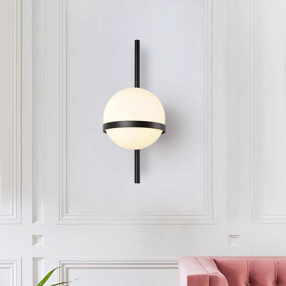 Valentina Globe Solar Plant Pot Wall Lamp