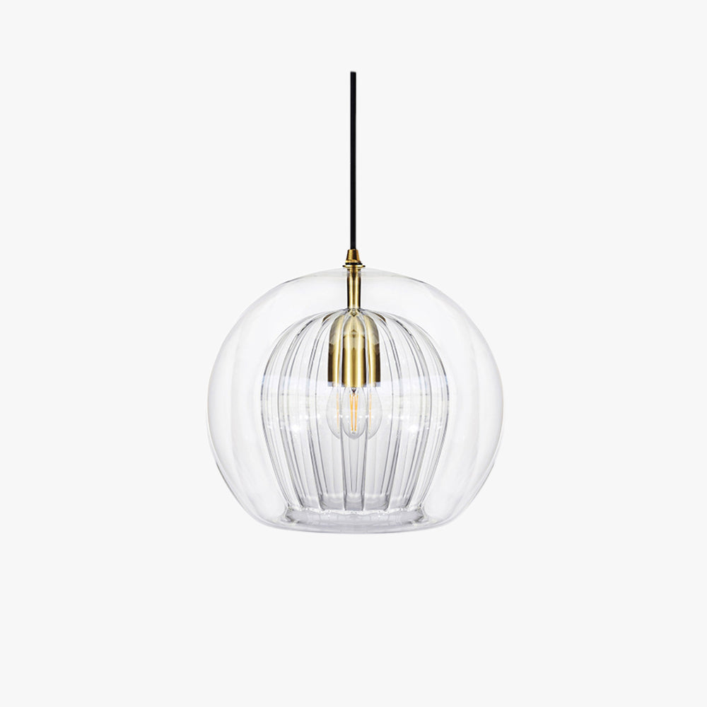 Hailie Nordic Glass Globe Pendant Light
