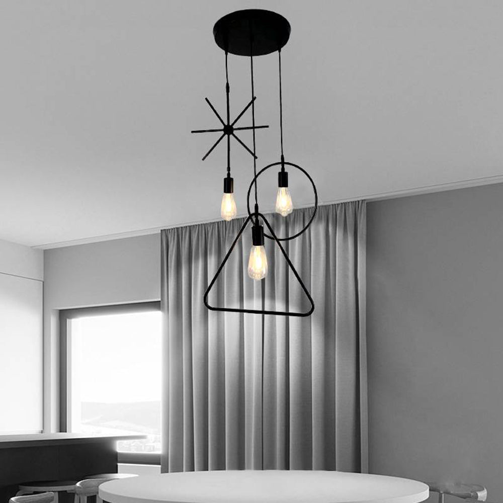 Alessio retro pendant room setting