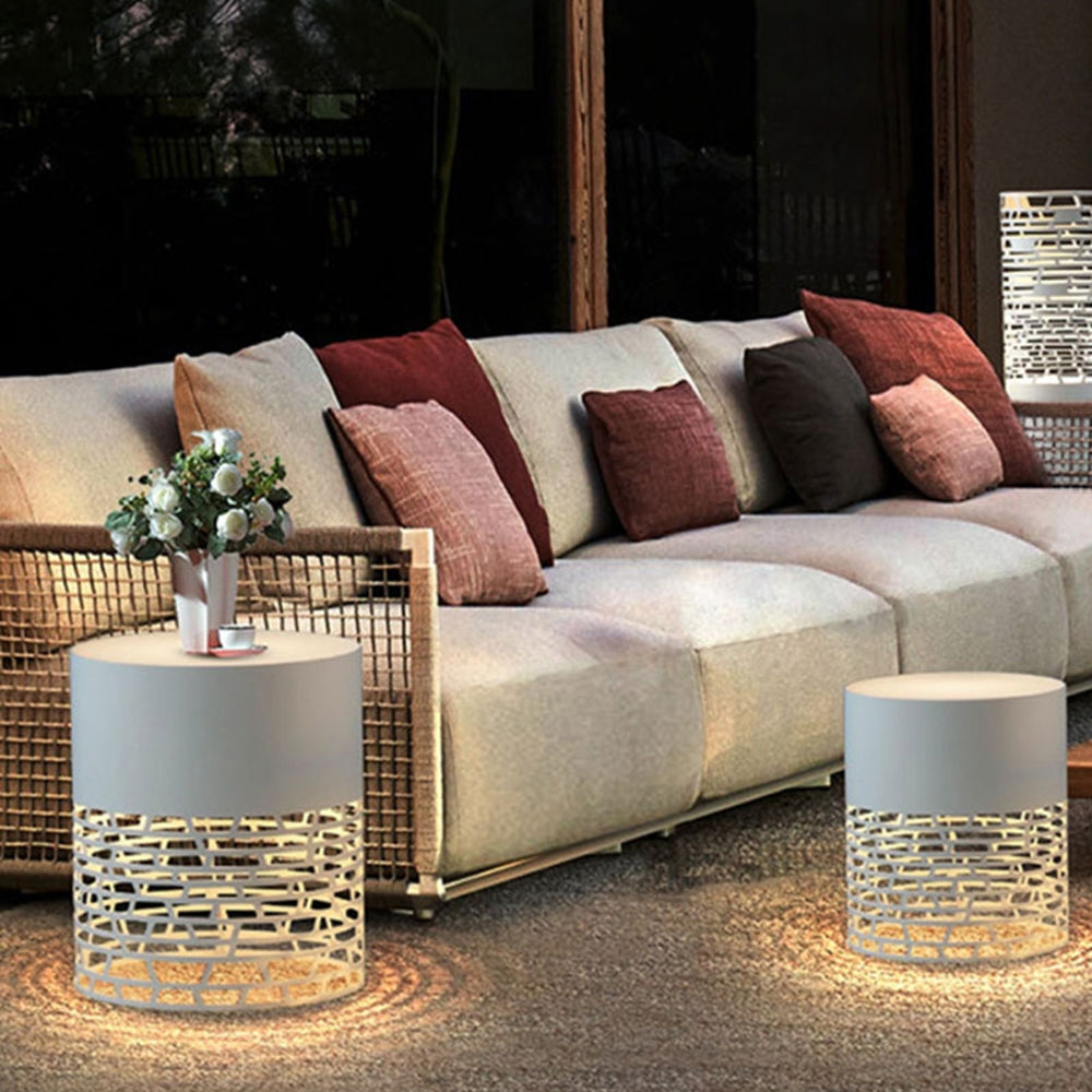 Pena Cylindrical Hollow Path Light White