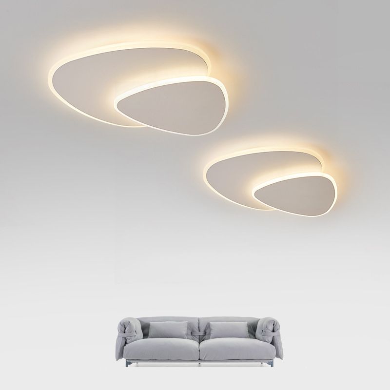 Quinn Geometric Flush Mount Ceiling Light