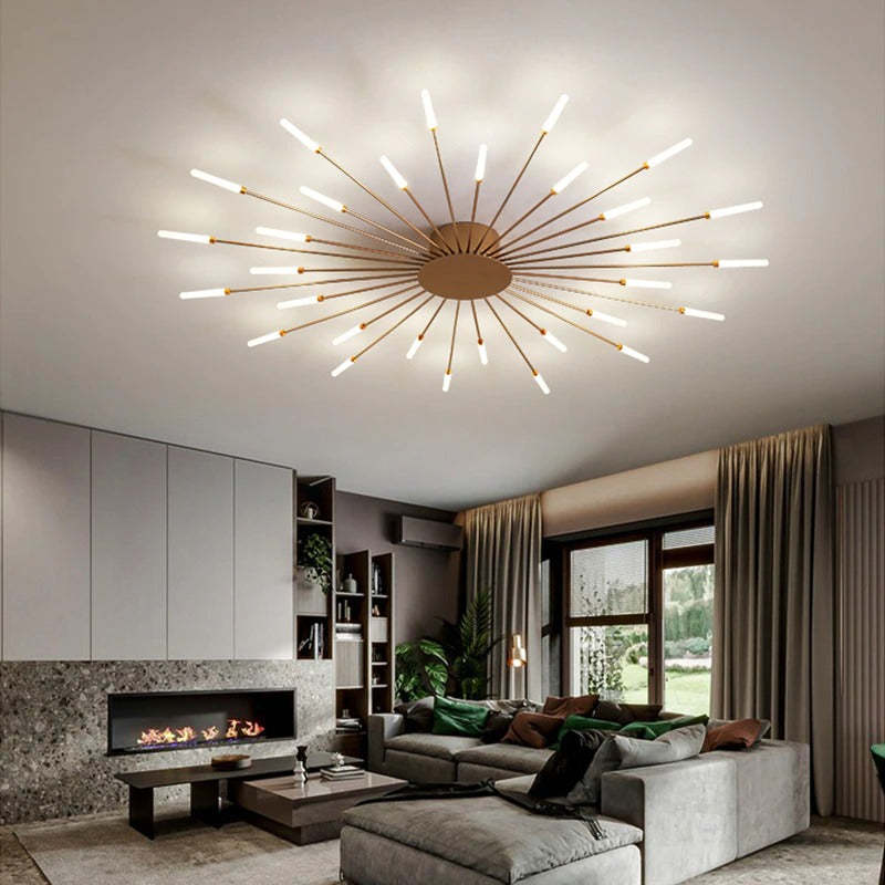 Lowry Flush-Mount Ceiling Light lifestyle