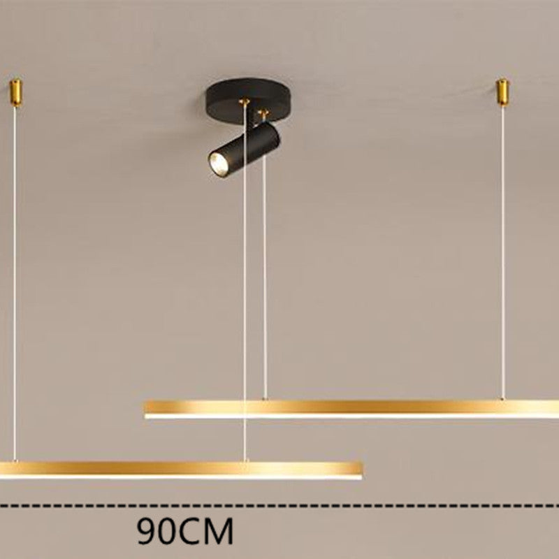 Golden Liner Pendant Light