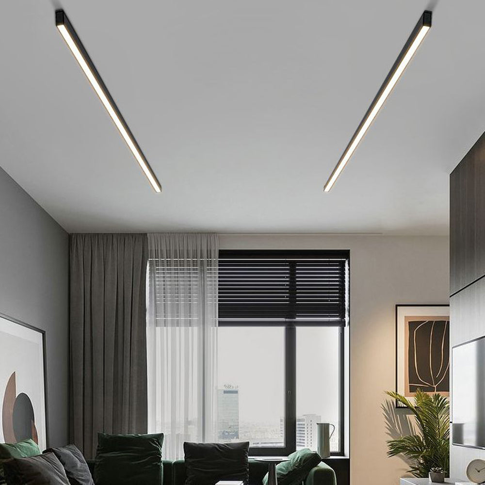 Edge Linear Flush Mount Ceiling Light