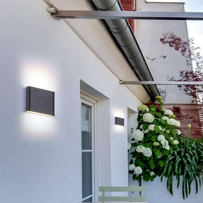 Orr Rectangular Outdoor Wall Lamp