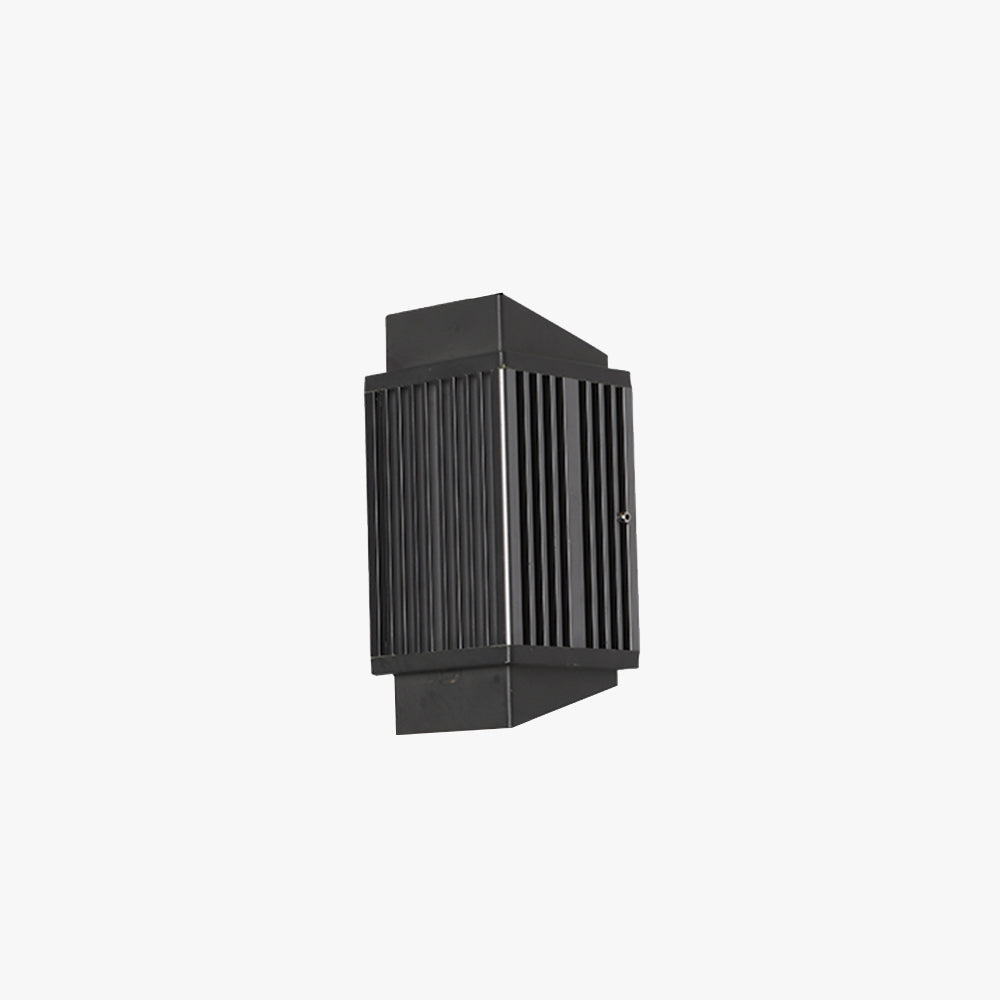 Orr Round/Rectangular Metal/Acrylic Outdoor Wall Lamp