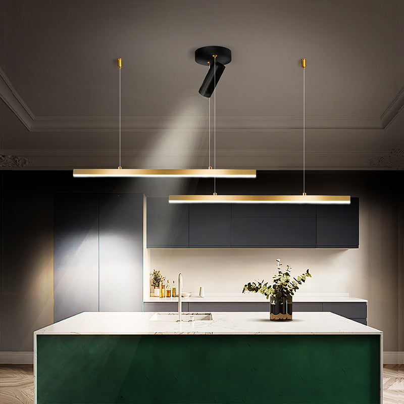 Golden Liner Pendant Light