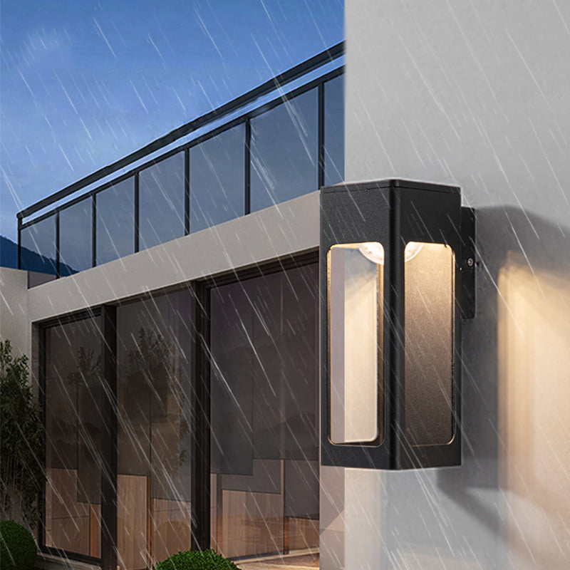 Orr Waterproof Geometric Outdoor Wall Light