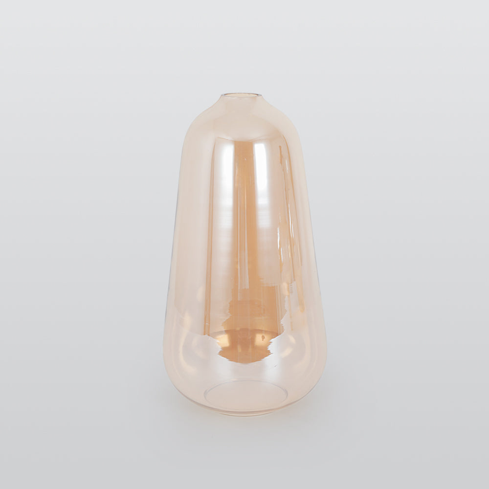 Hailie Amber Glass Pendant Light