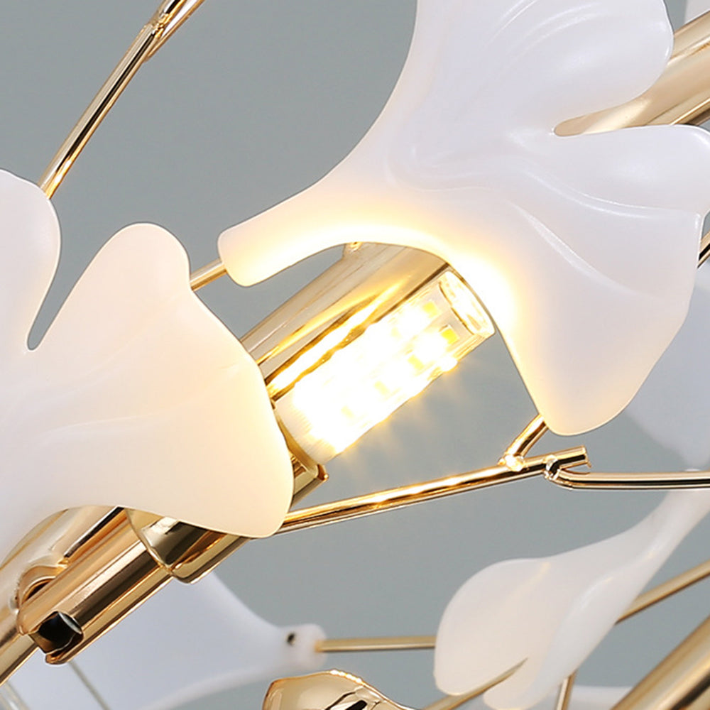 Olivia Ceramic Metal Chandelier