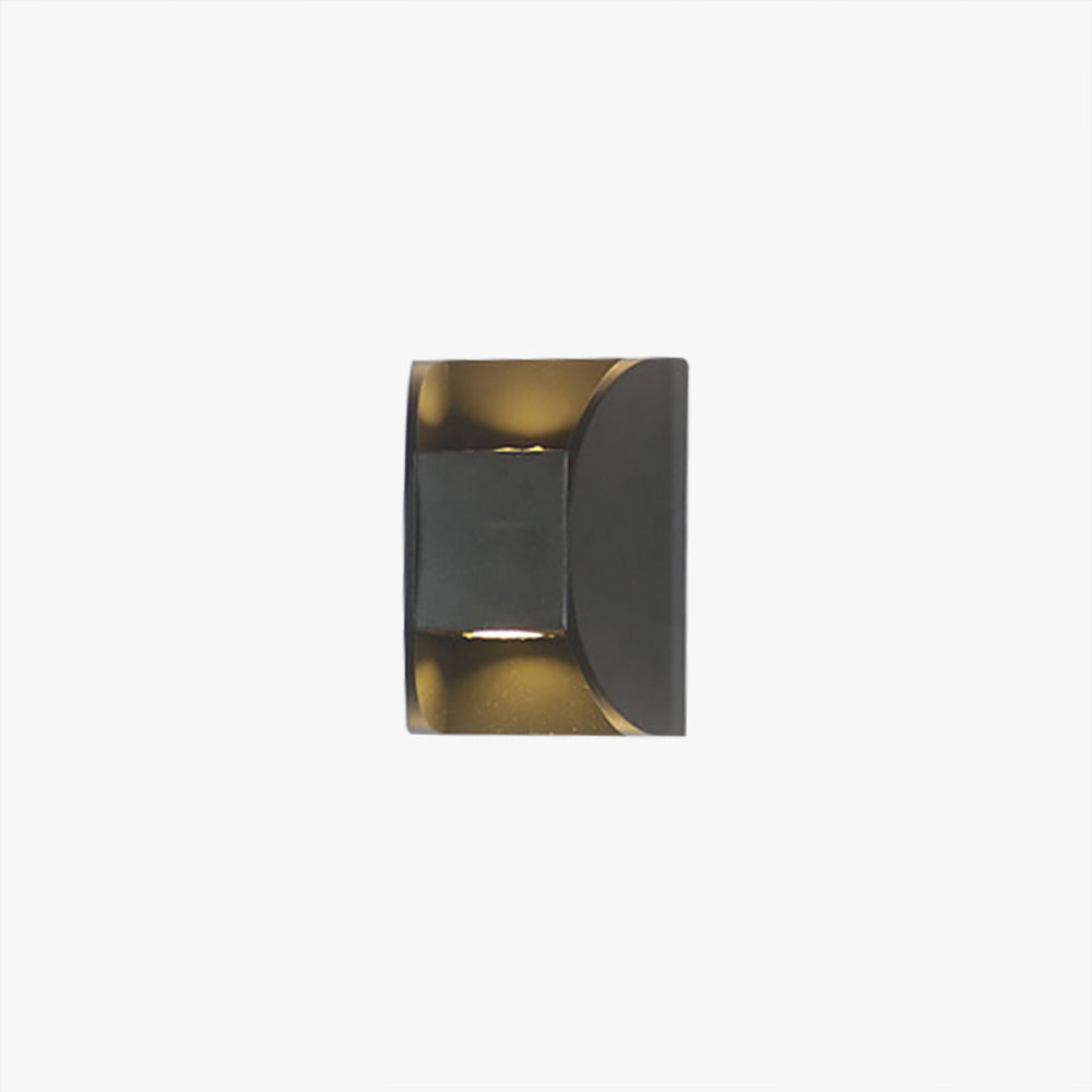 Orr Minimalist Up/Down Metal Outdoor Wall Lamp