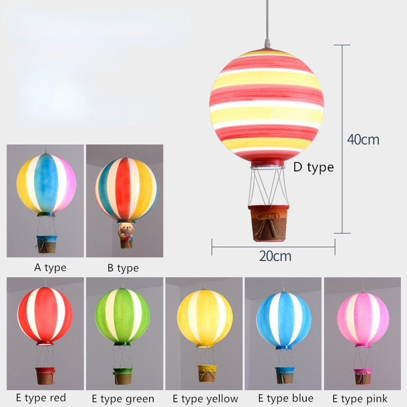 Aria Balloon Acrylic Pendant Light | 20cm or 30cm | 8 Colours/Types