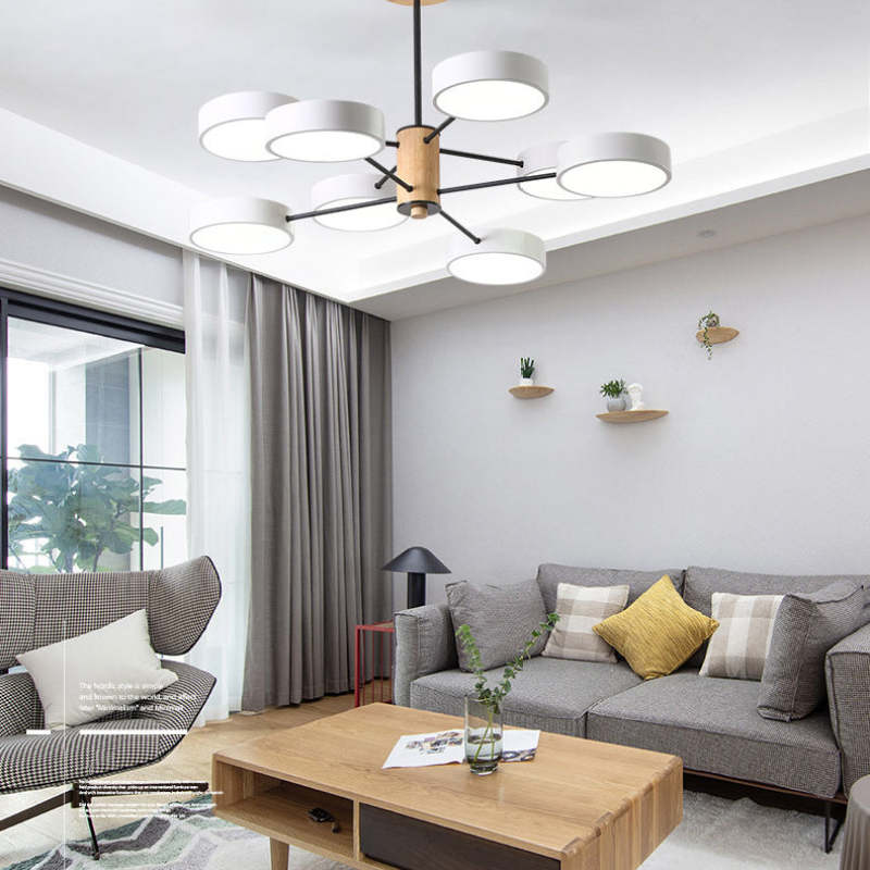 Arisha Art Deco Pendant Light | 4/6/8 Lamps | 3 Colours