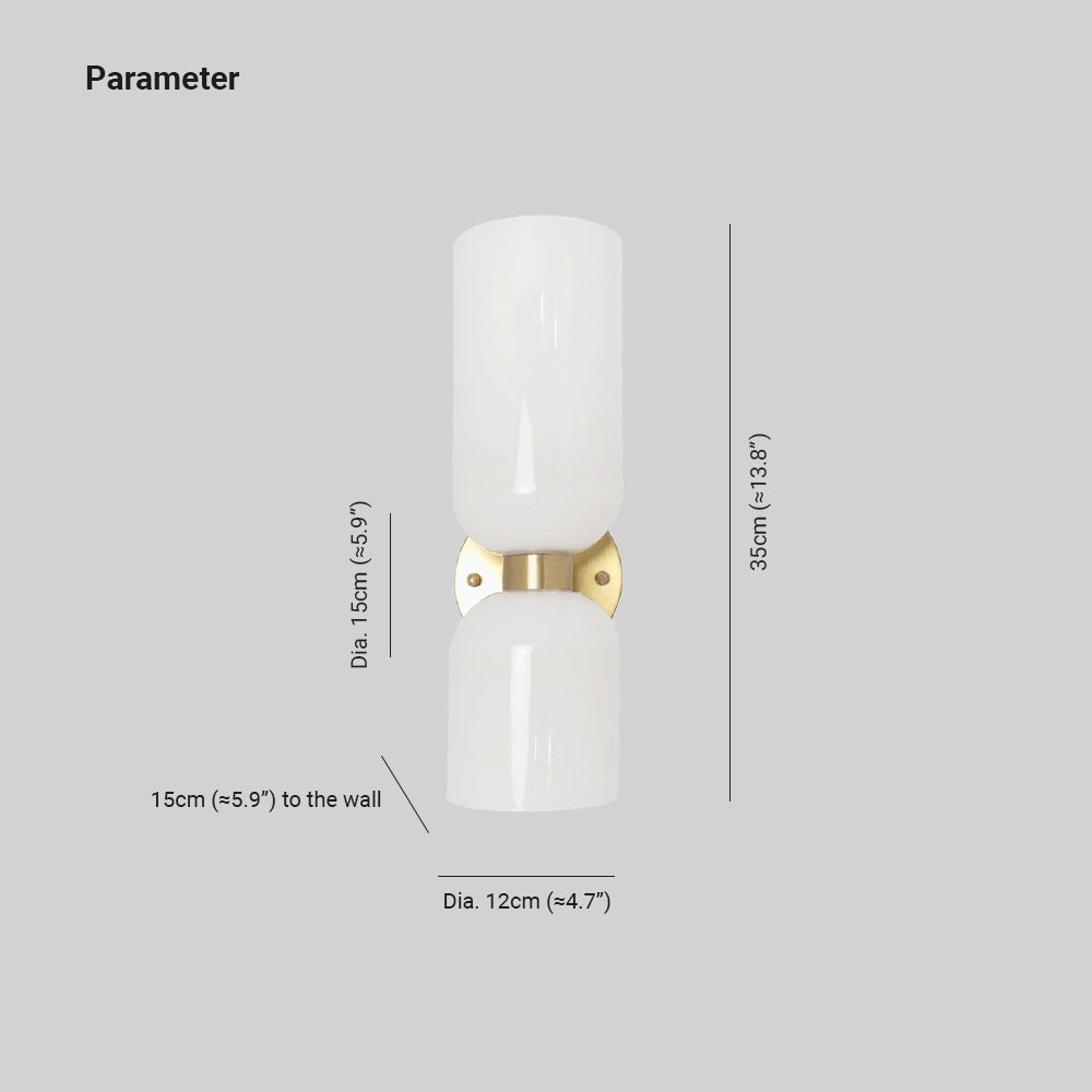 Arisha Double-Head Wall Lamp | 3 Colours