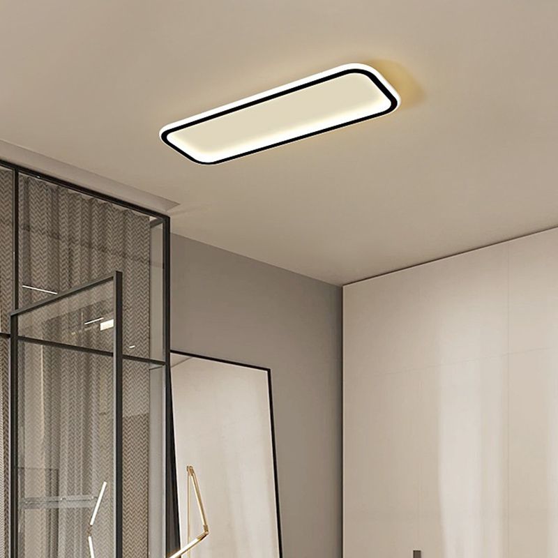 Arisha | Flush Mount Ceiling Light with Dimmable Features | Modern Black Frame for Elegant Illumination 9