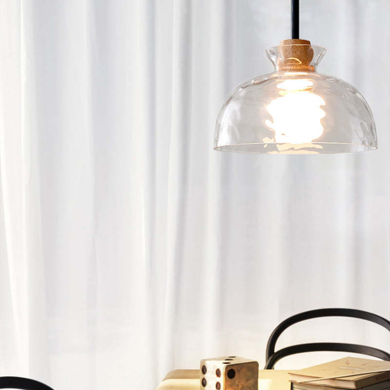 Arisha Geometric Glass Pendant Light | 3 Shapes | E27