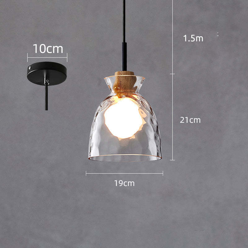 Arisha Geometric Glass Pendant Light | 3 Shapes | E27