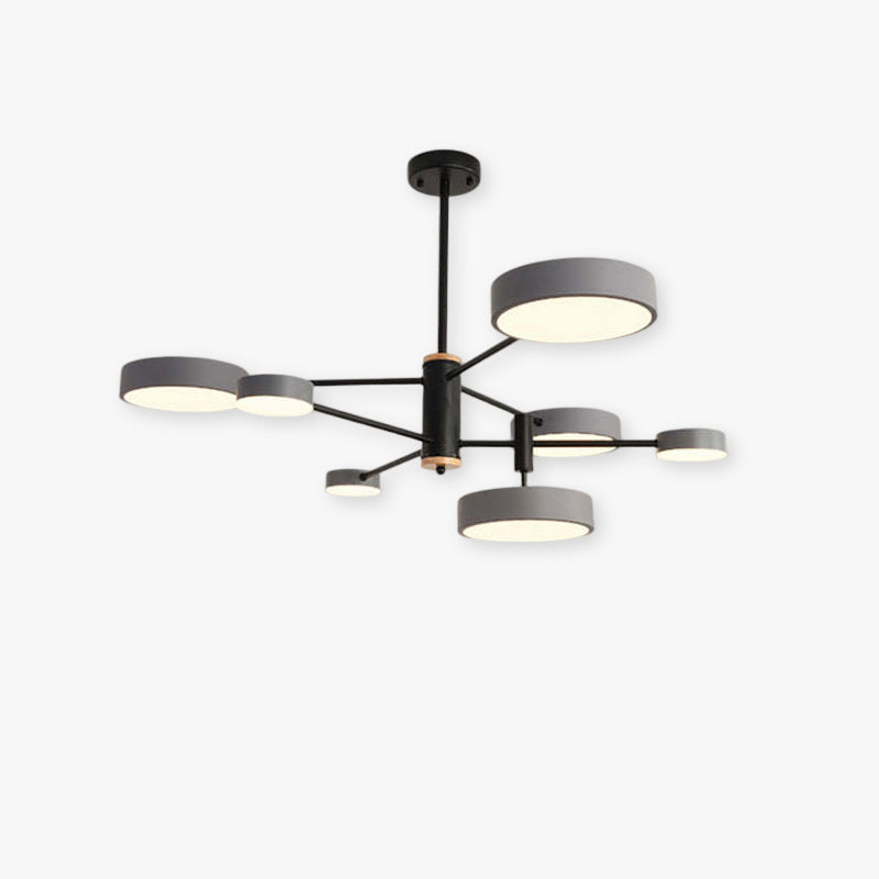 Arisha LED Pendant Light | Gold/White/Grey | 4/5/7-Head