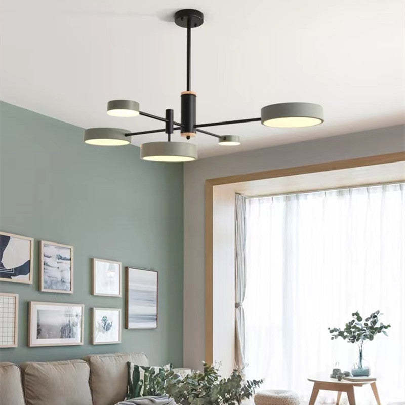 Arisha LED Pendant Light | Gold/White/Grey | 4/5/7-Head