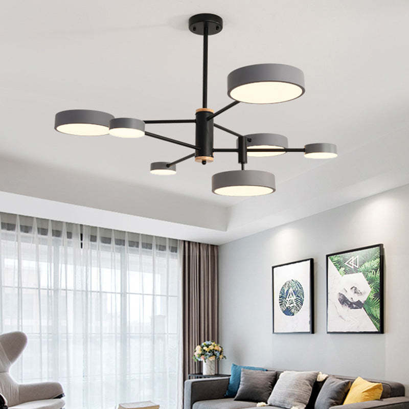 Arisha LED Pendant Light | Gold/White/Grey | 4/5/7-Head