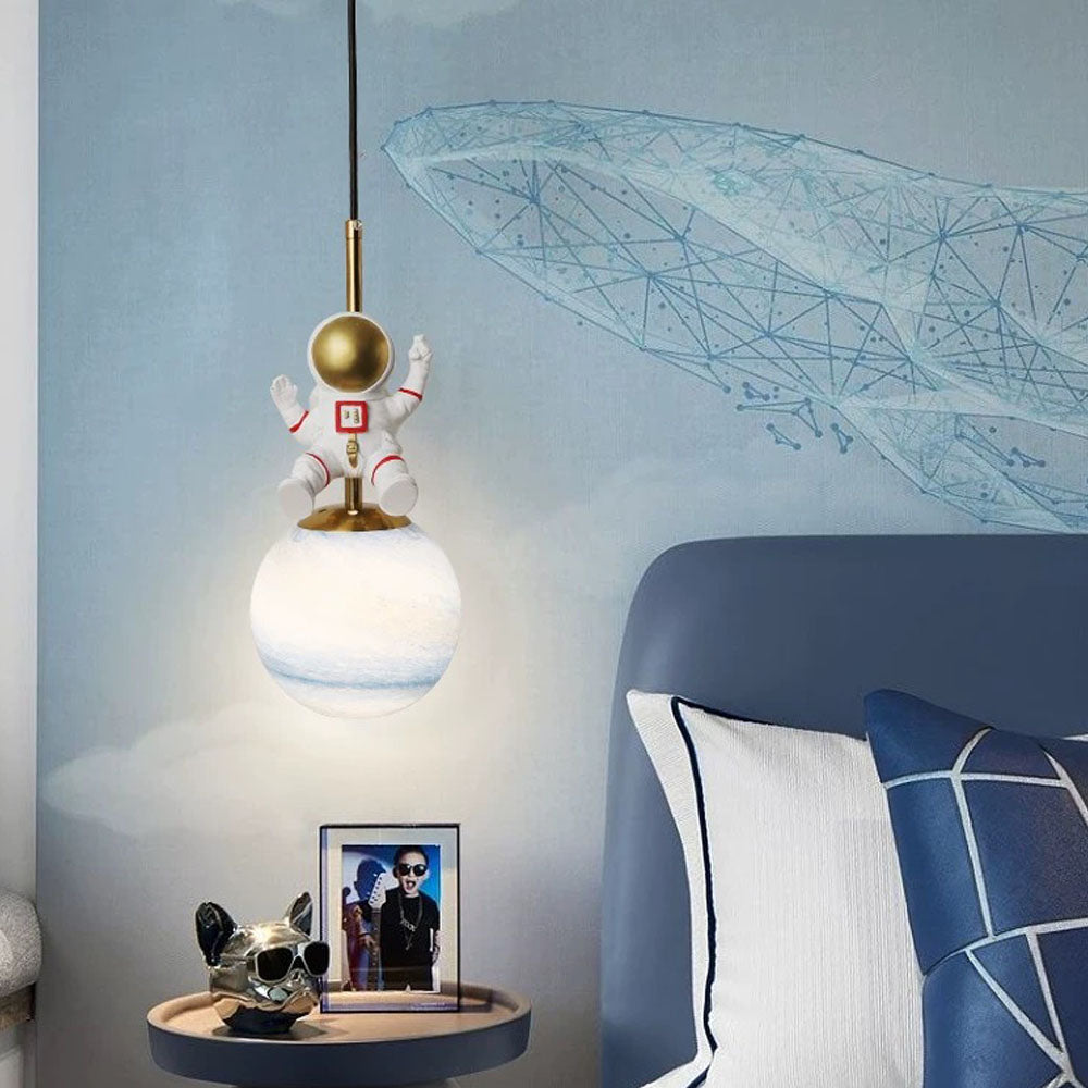 Arisha Astronaut Metal Pendant Light | 2 Designs