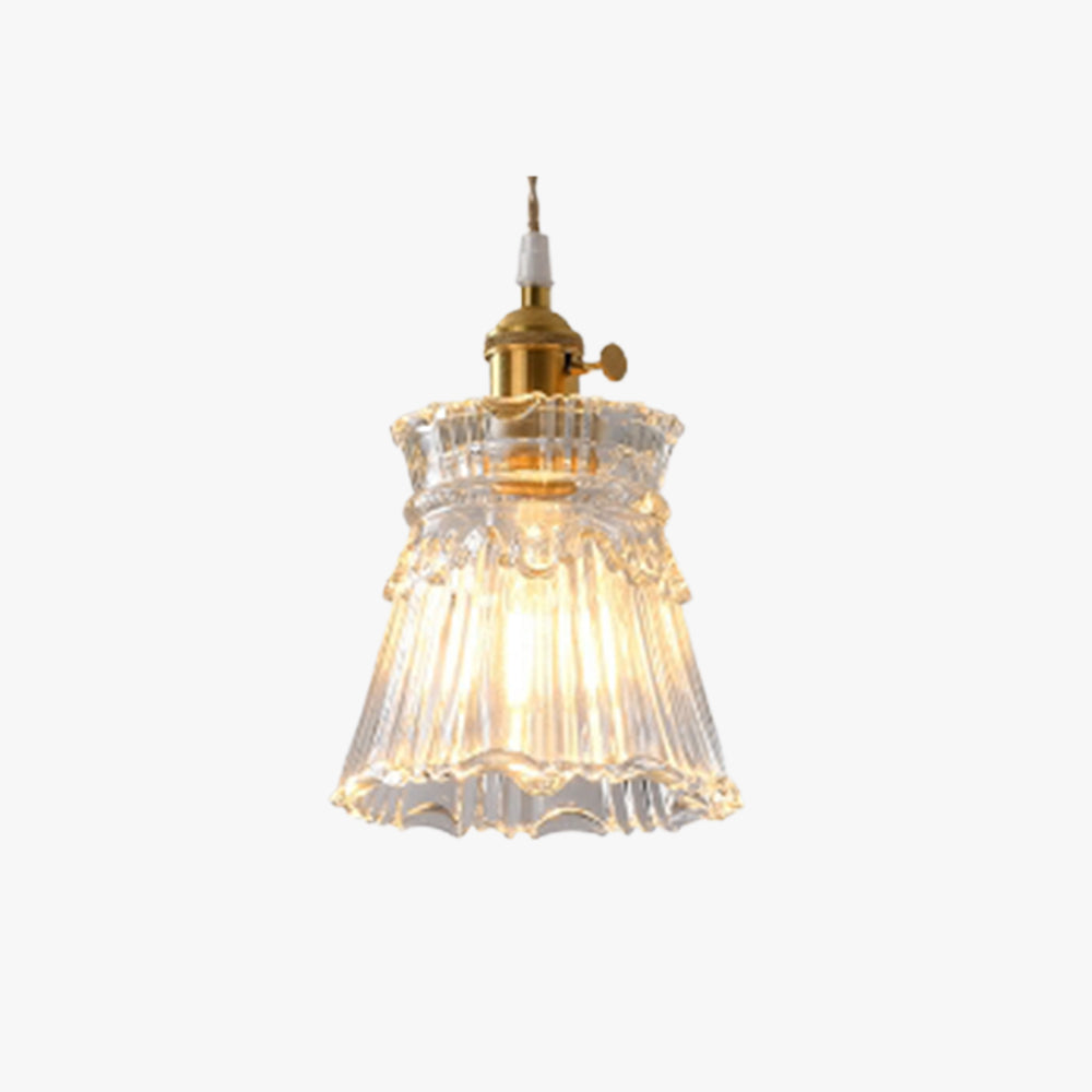 Valentina Art Deco Brass & Glass Pendant Light | 7 Styles | Warm White