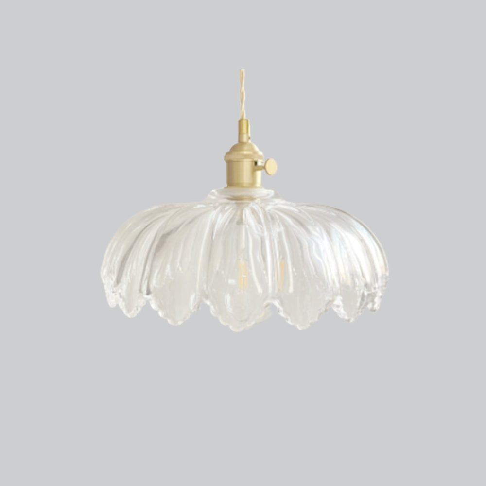 Valentina Art Deco Brass & Glass Pendant Light | 7 Styles | Warm White