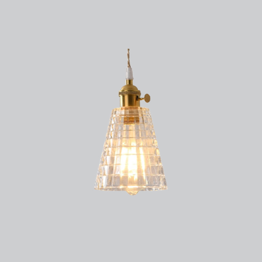 Valentina Art Deco Brass & Glass Pendant Light | 7 Styles | Warm White