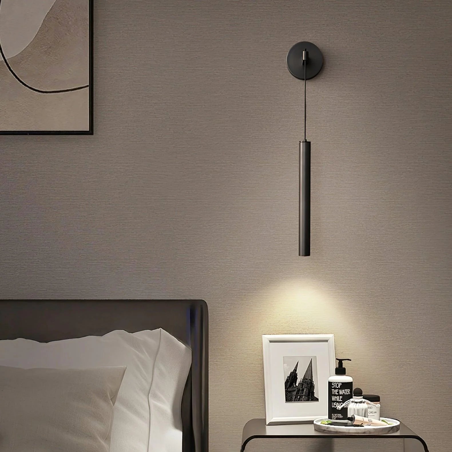 Edge Advanced Metal Brass Wall Lamp Bedroom Bathroom