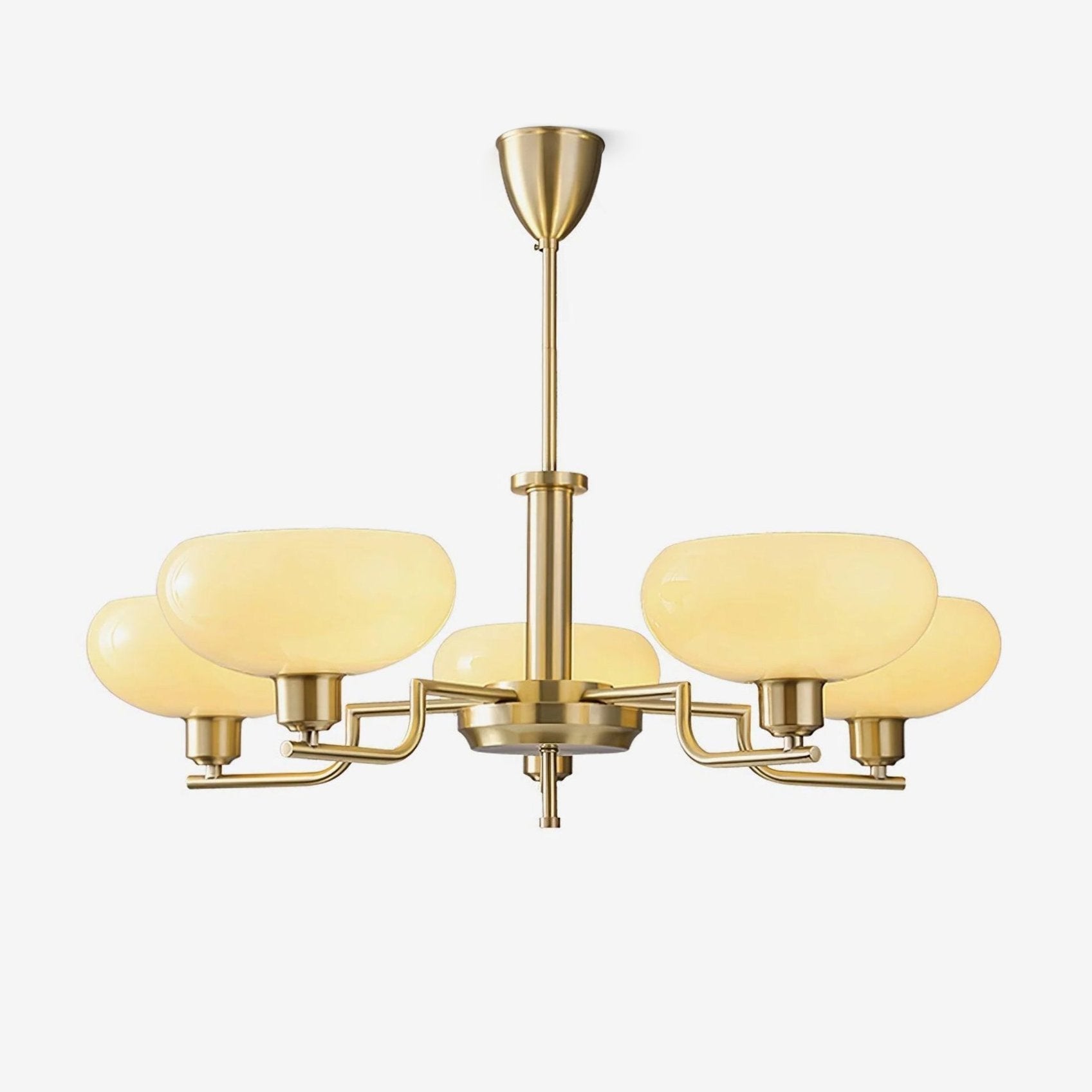 Candy Collection | Modern Chandelier Light with Unique Glass Design | Elegant Fixture for Dining Room