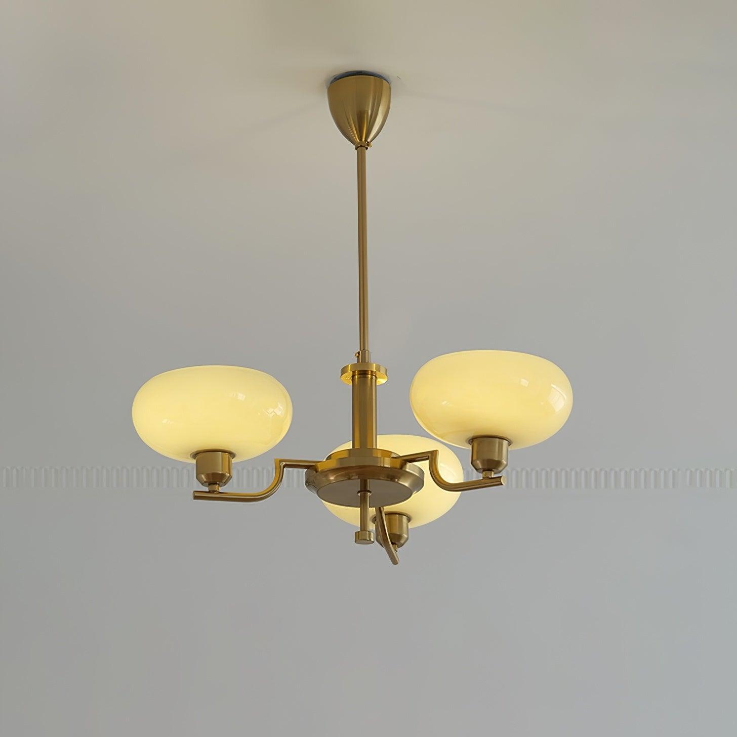 Candy Collection | Modern Chandelier Light with Unique Glass Design | Elegant Fixture for Dining Room