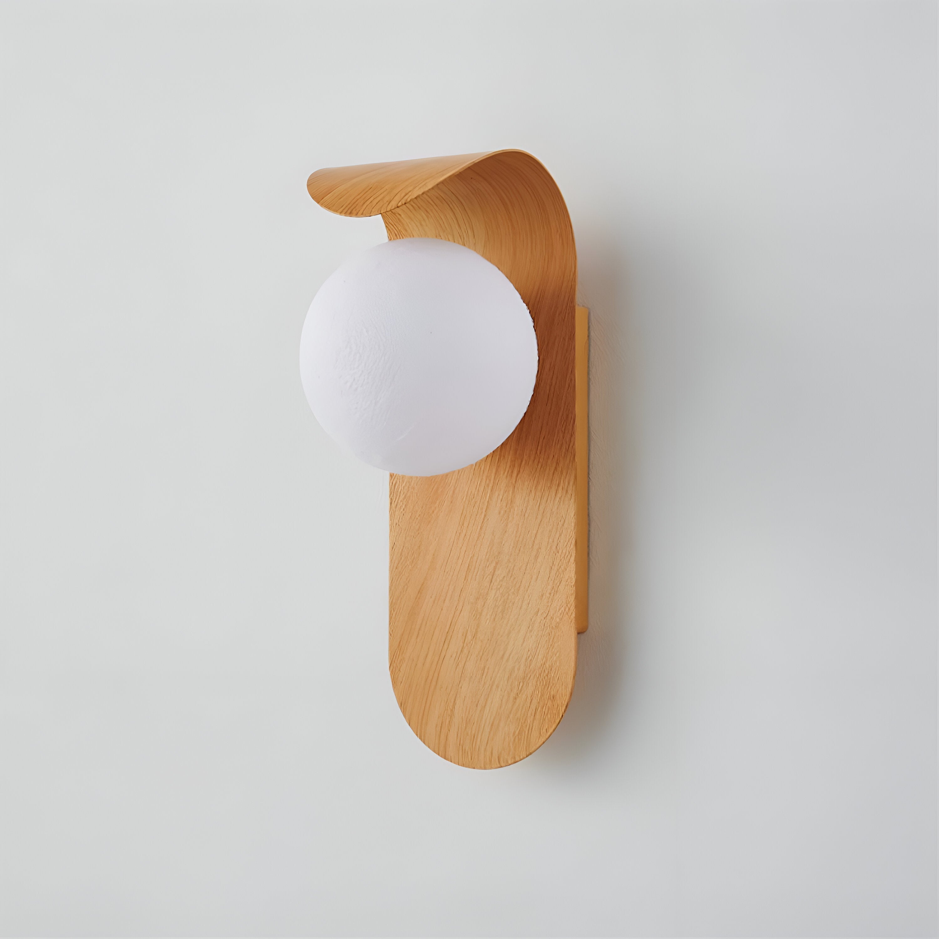 Carlyle Frosted Globe Wall Sconce | 2 Colours