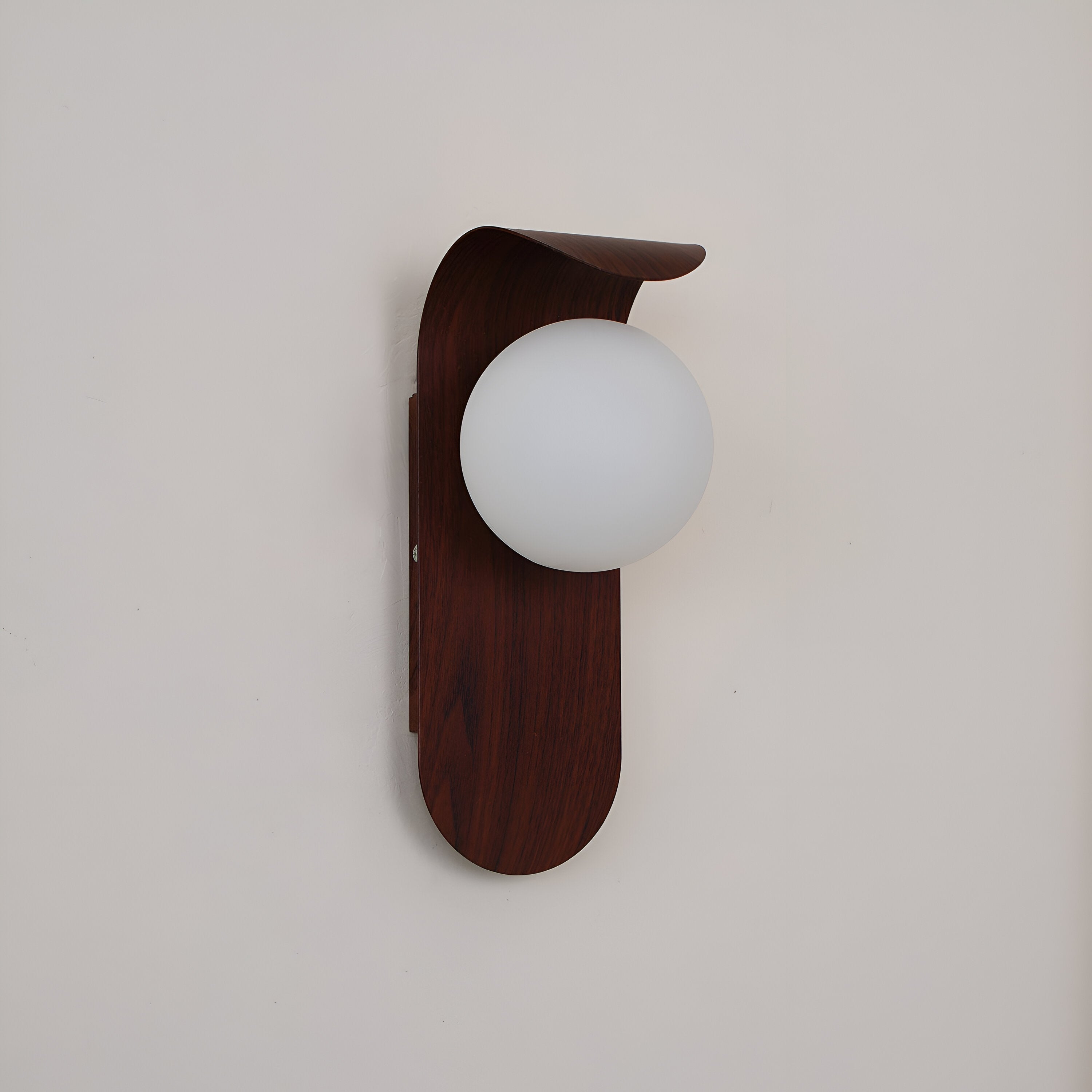 Carlyle Frosted Globe Wall Sconce | 2 Colours