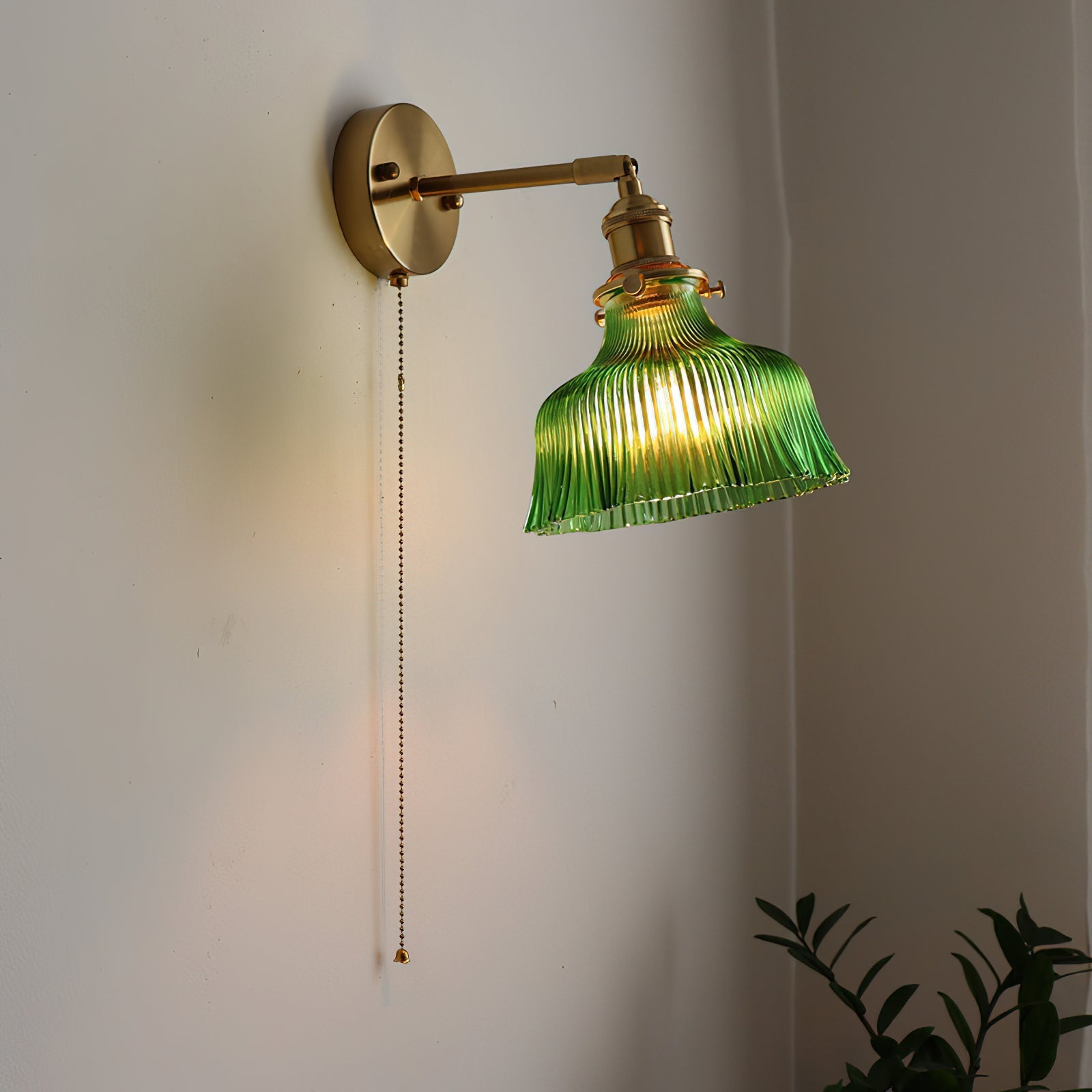 Cavella Wall Lamp - Model B Green