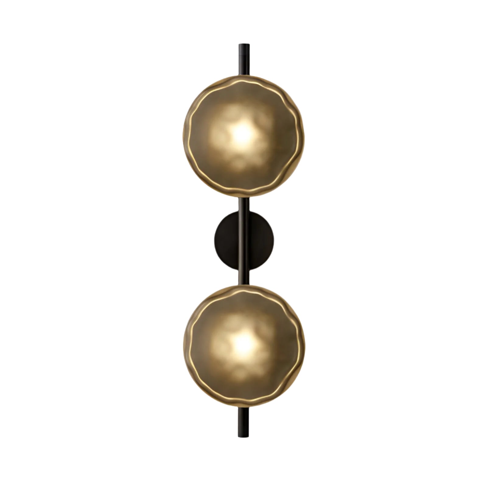 Ceto Ripple Glass Wall Light | 4 Colours