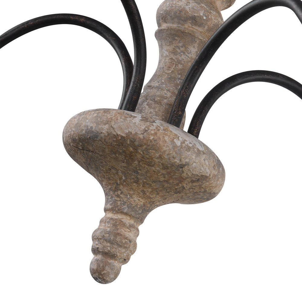 Farmhouse Candle Chandelier | 2 Colours