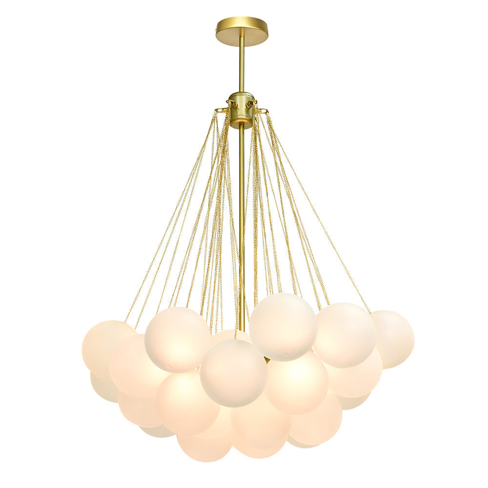 Contemporary Glass Bubble Chandelier Light