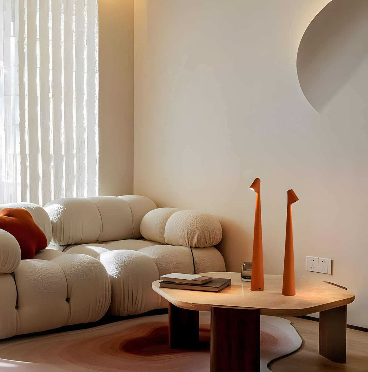 LuminaSlim cordless LED table lamp