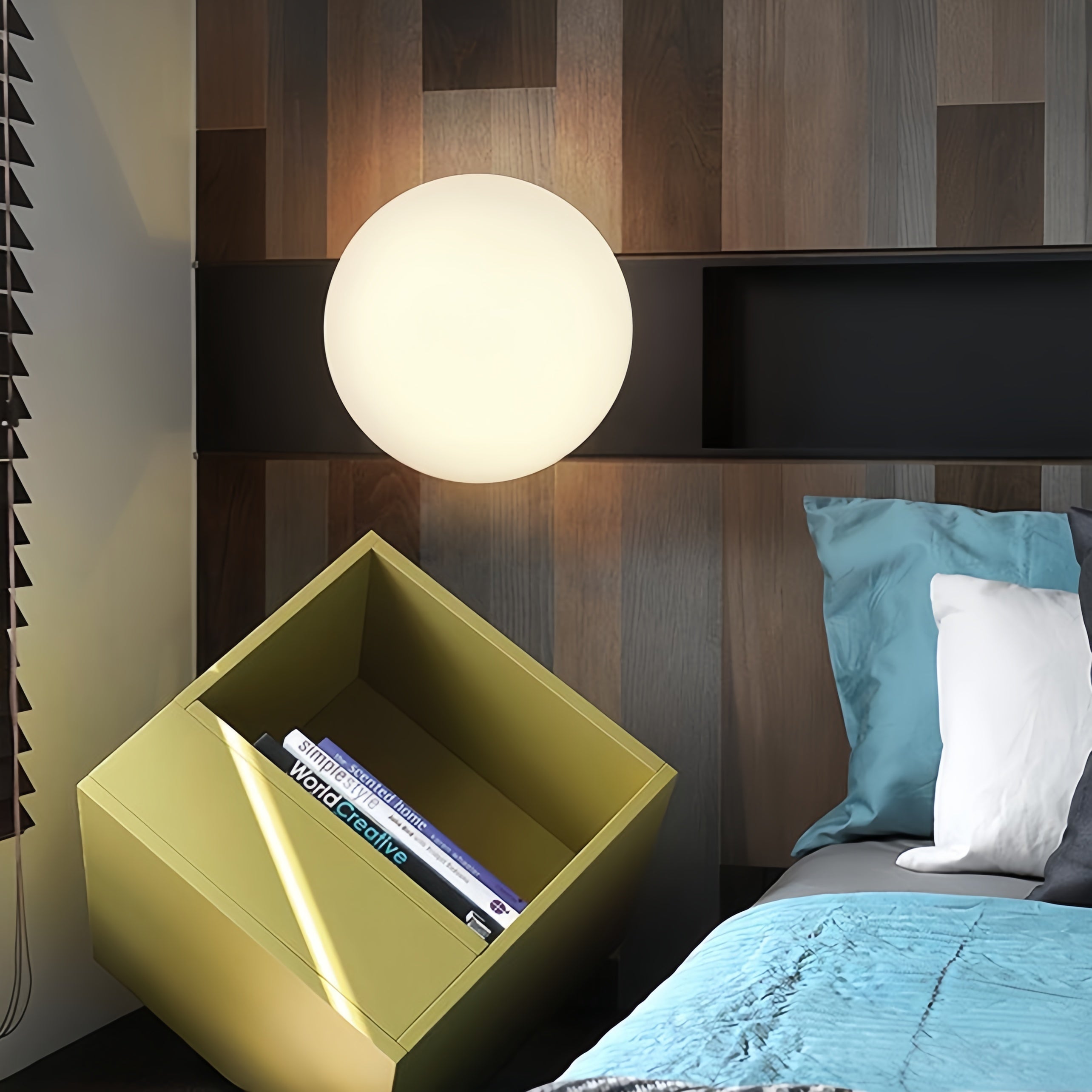 Valentina Bubble Sphere Flush Mount Ceiling Light, Metal & Glass, D14/25/35cm | LED-Ready, IP20
