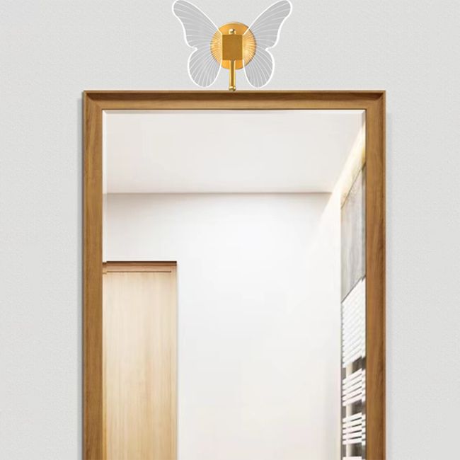 Kady Gold Butterfly Wall Lamp