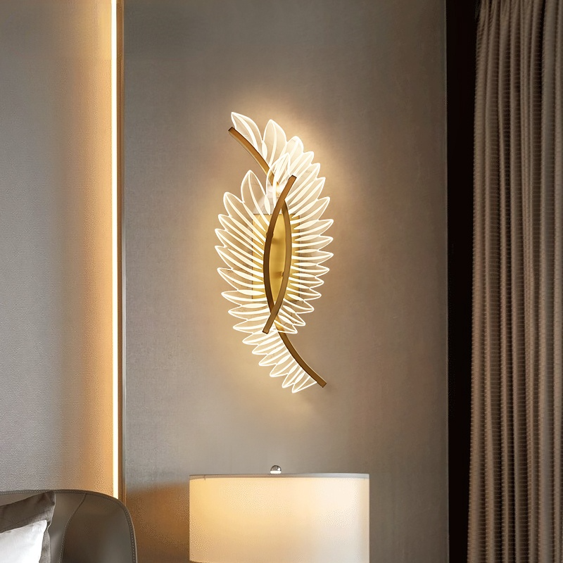 Elegant Crystal Wall Sconce Lighting with Anodized Iron Base | Stylish Wall Lamp for Cozy Atmosphere 4