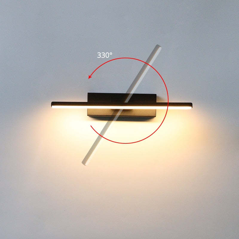 Elegant Indoor Wall Lamp with Rotatable Design & Dual Color Options | Modern Wall Sconce Lighting for Stylish Living Spaces 8