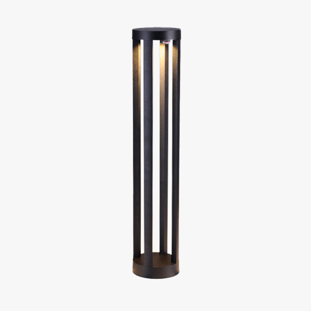 Elegant Solar Pathway Lights | Cylindrical Outdoor Light with Unique Shadow Effects for Stunning Garden Illumination 7