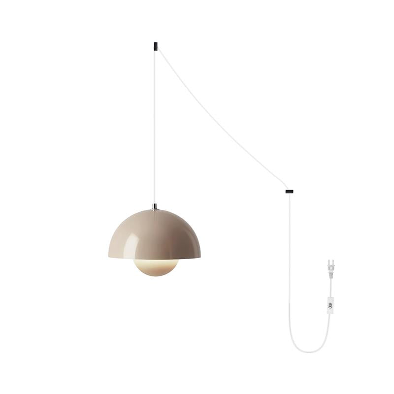 Flowerpot Pendant Lamp - Beige Gray
