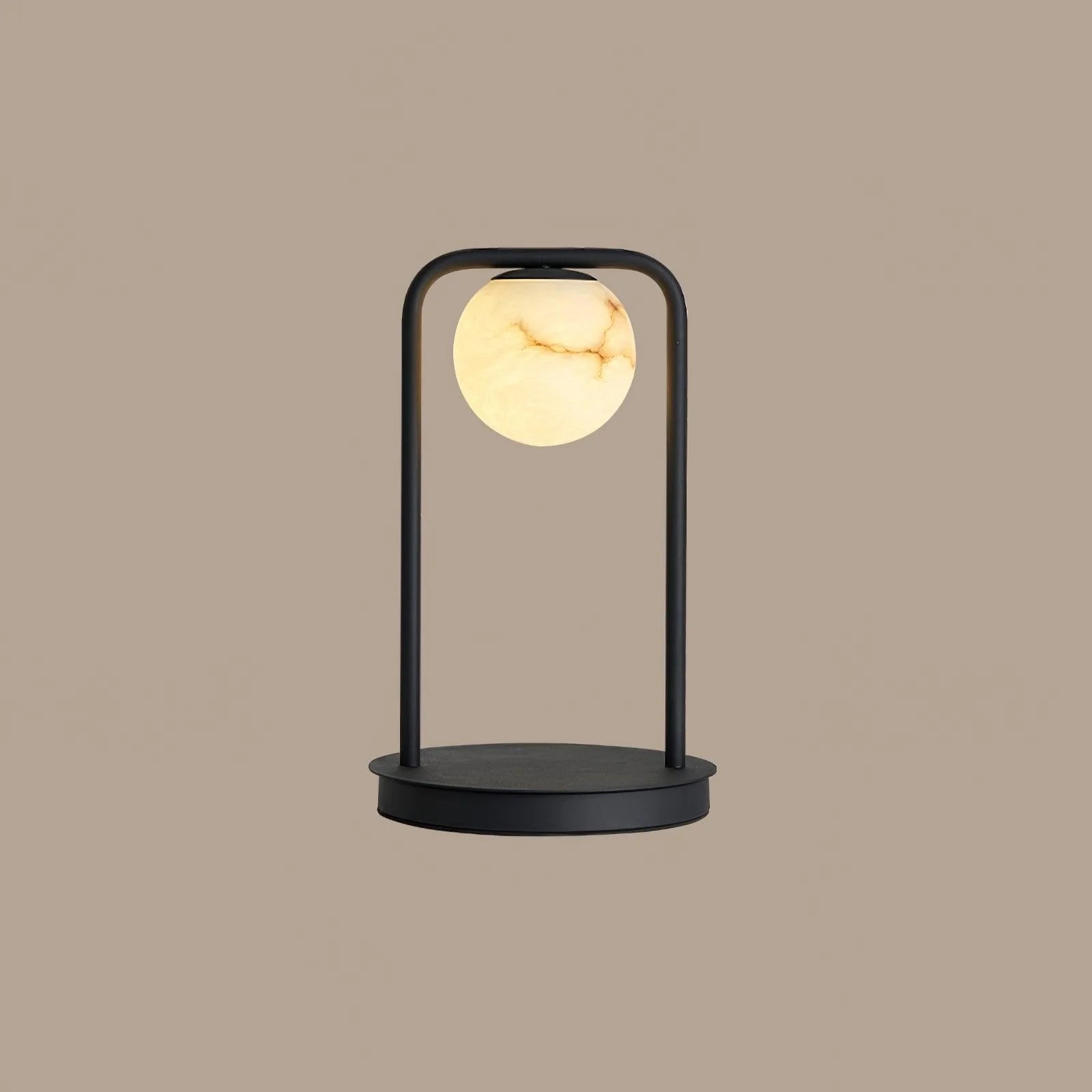 Jade Alabaster Table Lamp